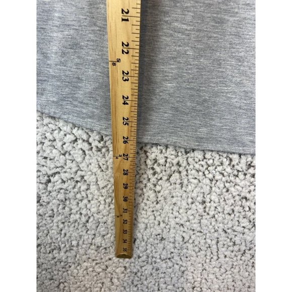 Gray active T- Shirt Go Dry short sleeve round neck elastic sides size 2XL - Picture 2 of 7